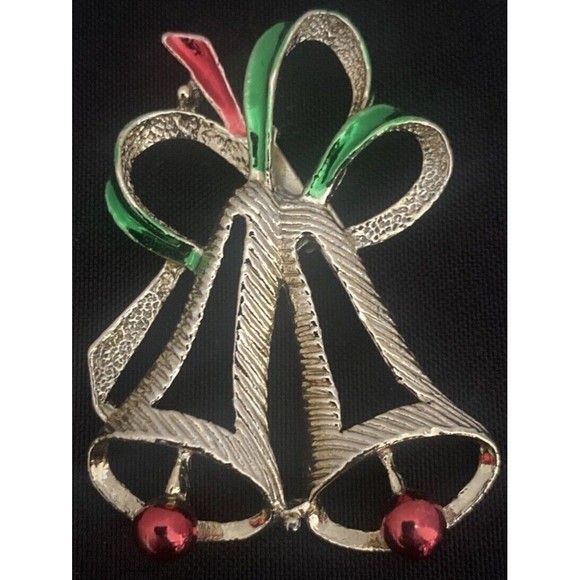 Holiday Bell Pin - Picture 1 of 3